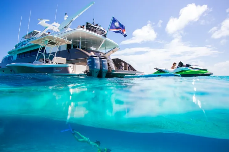 Charter Yacht UNBRIDLED - Crescent 116 - 4 Cabins - Nassau - Staniel Cay - Exumas - Bahamas