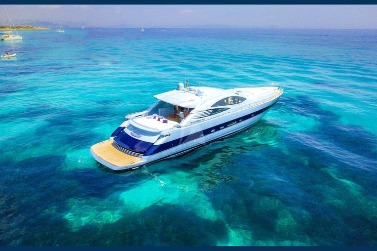 Charter Yacht VANQUISH - Pershing 76 - 4 Cabins - Balearic Islands - Ibiza - Palma de Mallorca - Menorca