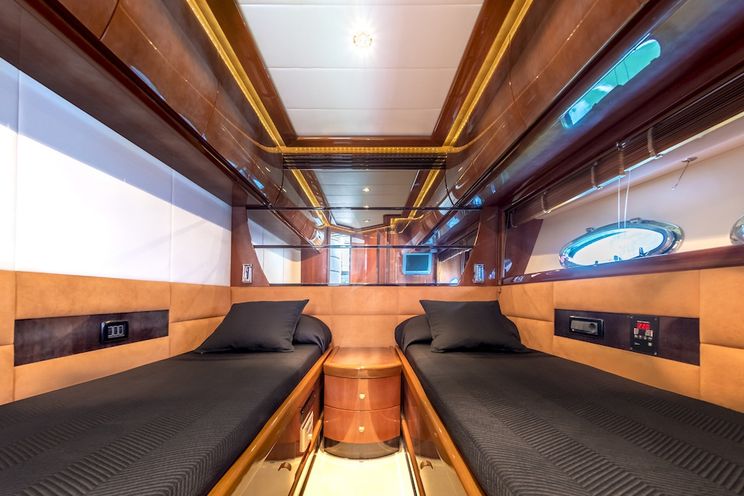 Charter Yacht VANQUISH - Pershing 76 - 4 Cabins - Balearic Islands - Ibiza - Palma de Mallorca - Menorca