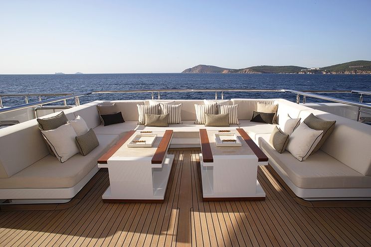 Charter Yacht QUANTUM OF SOLACE - Turquoise 73m - 7 Cabins - San Remo - Monaco - Cannes
