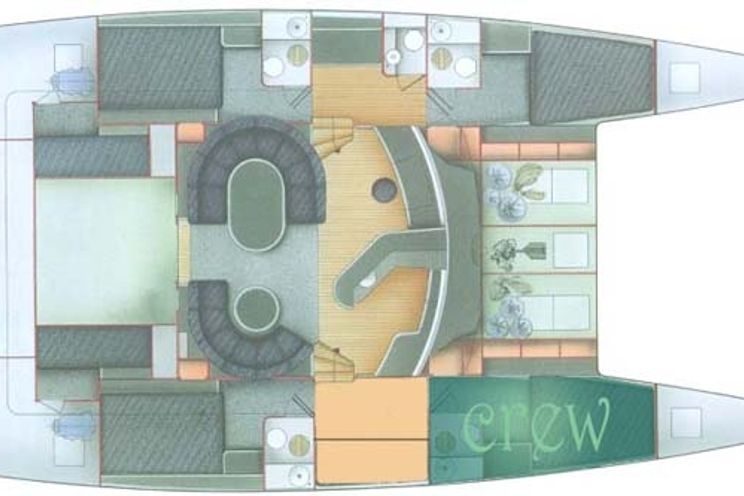 Charter Yacht MISS ELIZABETH - Fountaine-Pajot 56 - 3 Cabins - Tortola - British Virgin Islands