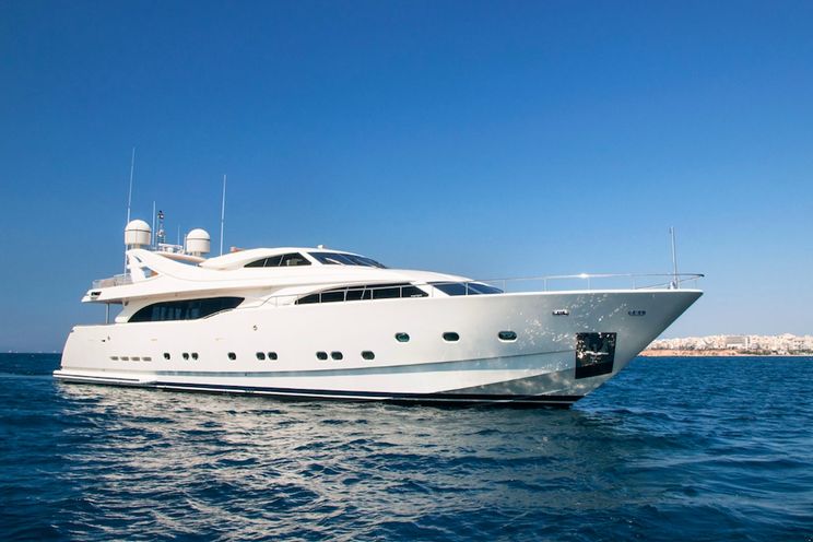 Charter Yacht WHISPER V - Ferretti 112 - 6 Cabins - Athens - Mykonos - Paros - Santorini