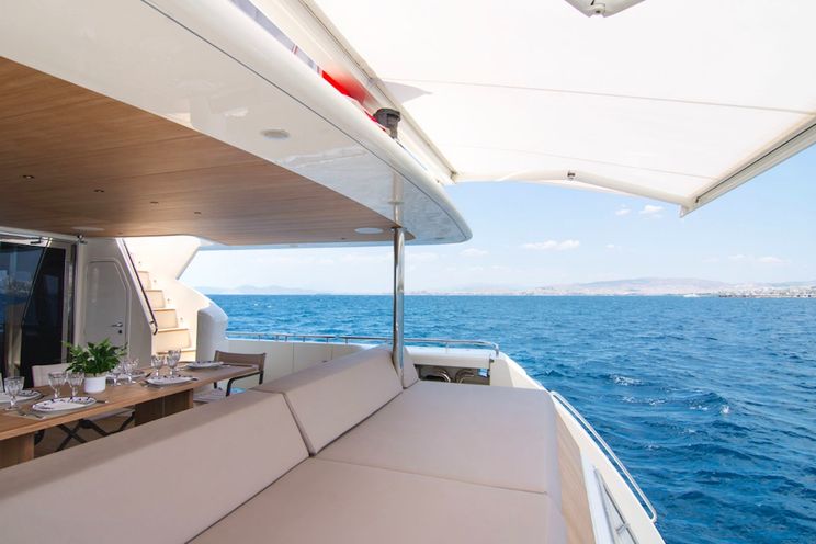 Charter Yacht WHISPER V - Ferretti 112 - 6 Cabins - Athens - Mykonos - Paros - Santorini