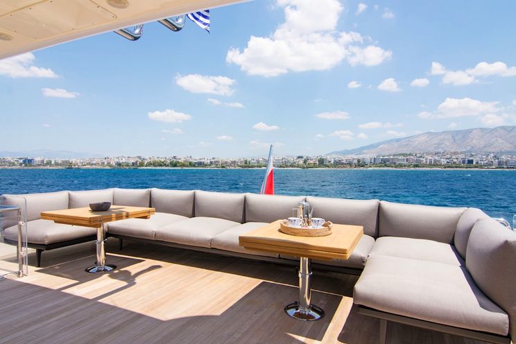 Charter Yacht WHISPER V - Ferretti 112 - 6 Cabins - Athens - Mykonos - Paros - Santorini