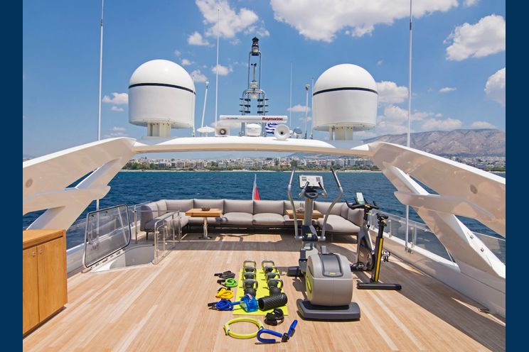 Charter Yacht WHISPER V - Ferretti 112 - 6 Cabins - Athens - Mykonos - Paros - Santorini