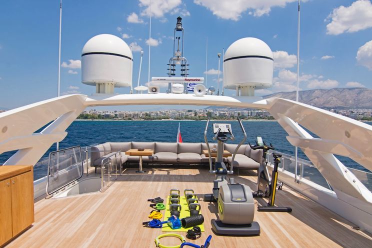 Charter Yacht WHISPER V - Ferretti 112 - 6 Cabins - Athens - Mykonos - Paros - Santorini