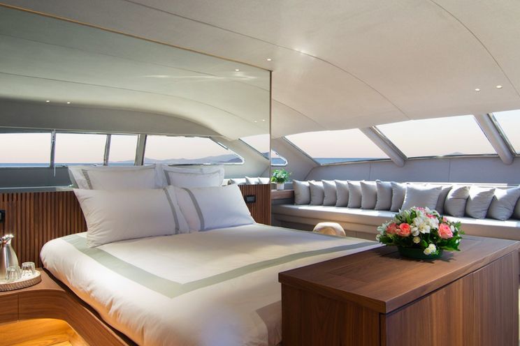 Charter Yacht WHISPER V - Ferretti 112 - 6 Cabins - Athens - Mykonos - Paros - Santorini