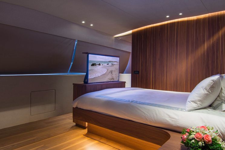 Charter Yacht WHISPER V - Ferretti 112 - 6 Cabins - Athens - Mykonos - Paros - Santorini