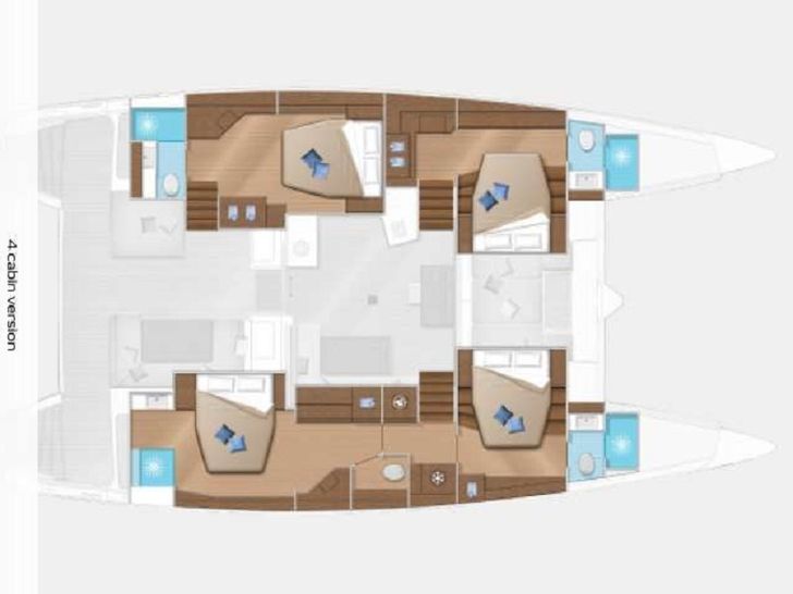 WHITE PEARL - boat layout