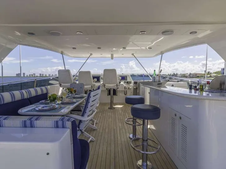 WINDWARD Cheoy Lee Motor Yacht Sundeck