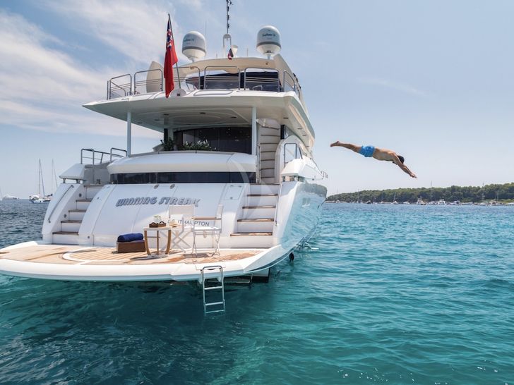 WINNING STREAK 2 Sunseeker 94 - swimming platform WINNING STREAK 2 Sunseeker 94 - swimming platform