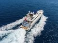 WINNING STREAK 2 Sunseeker 94 - cruising aft aerial shot WINNING STREAK 2 Sunseeker 94 - cruising aft aerial shot