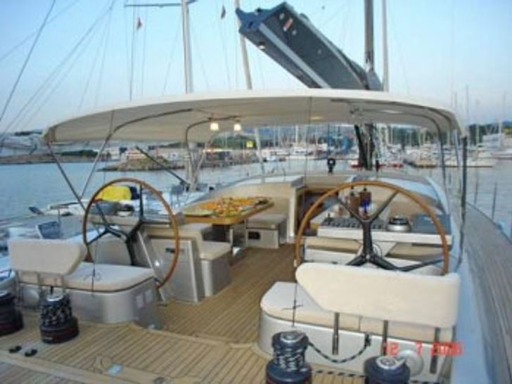 WIZARD - Yacht 2000 24 m,upper deck and cockpit WIZARD - Yacht 2000 24 m,upper deck and cockpit