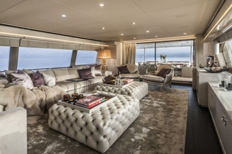 Charter Yacht YVONNE - Ferretti Custom Line Navetta 28m - 5 Cabins - Monaco - Antibes - Cannes - St Tropez