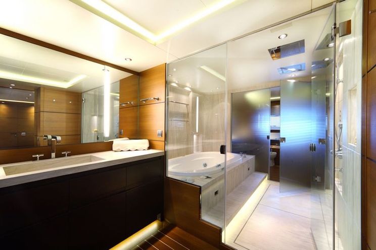 Charter Yacht ZALIV III - Mondomarine 50m - 6 cabins - Athens - Mykonos - Zakynthos