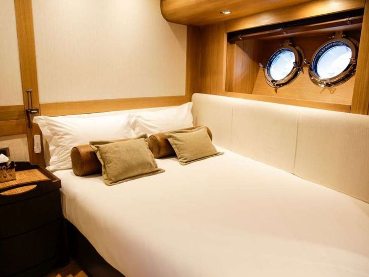 ZANZIBA Etemoglu 40m Luxury Sailing Yacht VIP Cabin