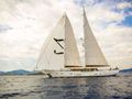 ZANZIBA Etemoglu 40m Luxury Sailing Yacht Running ZANZIBA Etemoglu 40m Luxury Sailing Yacht Running