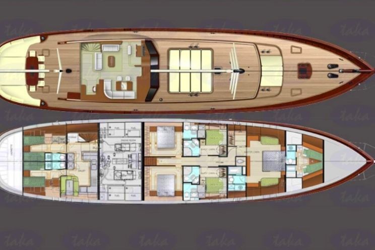 Charter Yacht ZELDA - Su Marine 131 Ketch - 5 Cabins - Bodrum - Gocek - Dubrovnik - Split - Athens - Mykonos