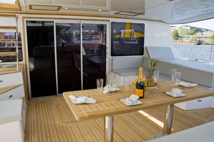 Charter Yacht ZIMIT - Sunreef 62 - 4 Cabins - Ibiza - Palma - Mallorca - Balearics - Spain