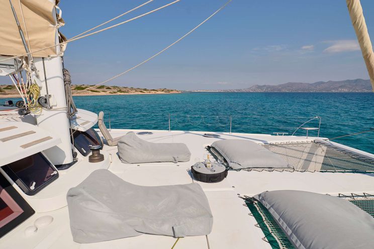 Charter Yacht WORLD`S END - Fountaine Pajot Galathea 65 - 5 Cabins - Athens - Mykonos - Cyclades - Greece - Praslin - Seychelles - Indian Ocean