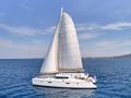 WORLD'S END Fountaine Pajot Galathea 65 - sailing side profile WORLD'S END Fountaine Pajot Galathea 65 - sailing side profile