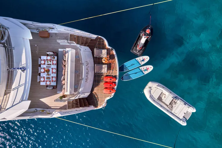 Charter Yacht MAKANI II - Predator 115 - 5 Cabins - Athens - Mykonos - Paros - Cyclades - Greece