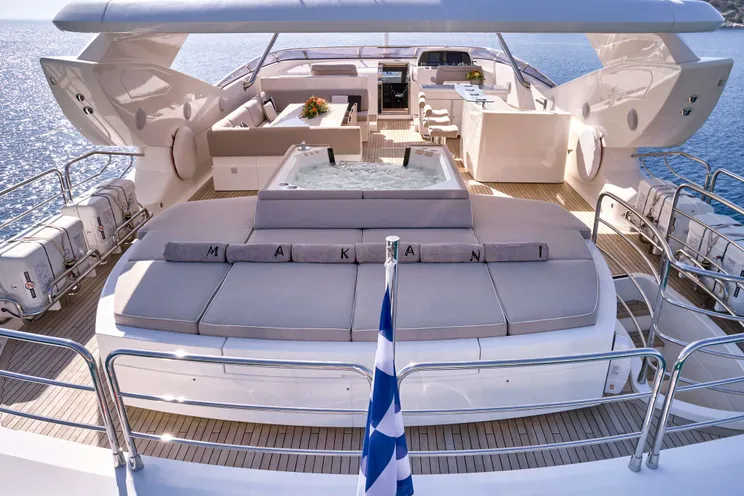 Charter Yacht MAKANI II - Predator 115 - 5 Cabins - Athens - Mykonos - Paros - Cyclades - Greece