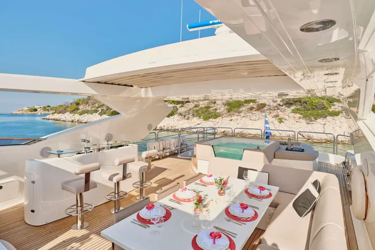 Charter Yacht MAKANI II - Predator 115 - 5 Cabins - Athens - Mykonos - Paros - Cyclades - Greece