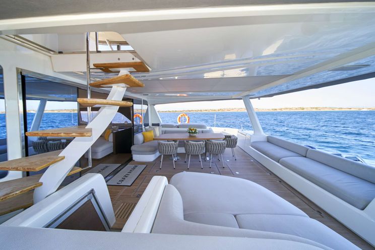 Charter Yacht CRAZY HORSE - Lagoon 78 - 5 Cabins - Athens - Mykonos - Paros - Cyclades - Greece