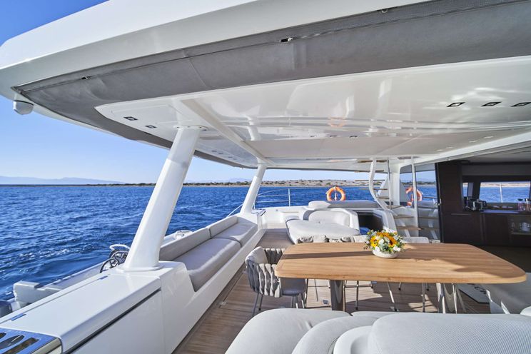 Charter Yacht CRAZY HORSE - Lagoon 78 - 5 Cabins - Athens - Mykonos - Paros - Cyclades - Greece