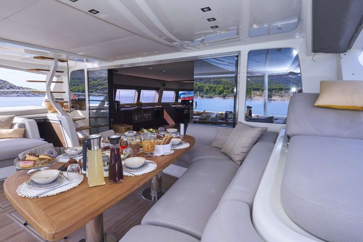 Charter Yacht CRAZY HORSE - Lagoon 78 - 5 Cabins - Athens - Mykonos - Paros - Cyclades - Greece