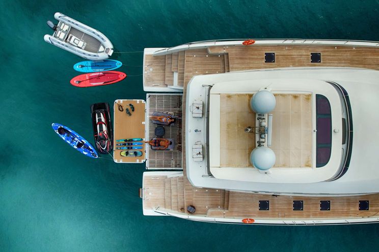 Charter Yacht CRAZY HORSE - Lagoon 78 - 5 Cabins - Athens - Mykonos - Paros - Cyclades - Greece