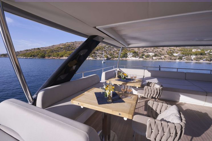 Charter Yacht CRAZY HORSE - Lagoon 78 - 5 Cabins - Athens - Mykonos - Paros - Cyclades - Greece