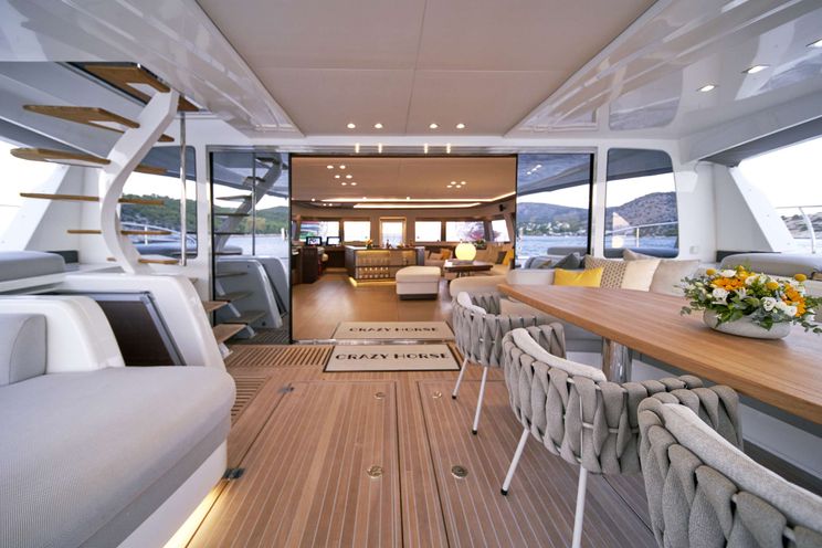 Charter Yacht CRAZY HORSE - Lagoon 78 - 5 Cabins - Athens - Mykonos - Paros - Cyclades - Greece