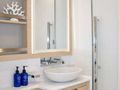 SAPPHIRE Fountaine Pajot Alegria 67 Queen Stateroom Bath SAPPHIRE Fountaine Pajot Alegria 67 Queen Stateroom Bath