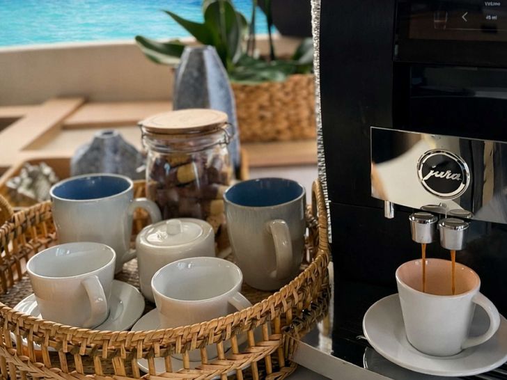 SAPPHIRE Fountaine Pajot Alegria 67 Jura Espresso Machine SAPPHIRE Fountaine Pajot Alegria 67 Jura Espresso Machine