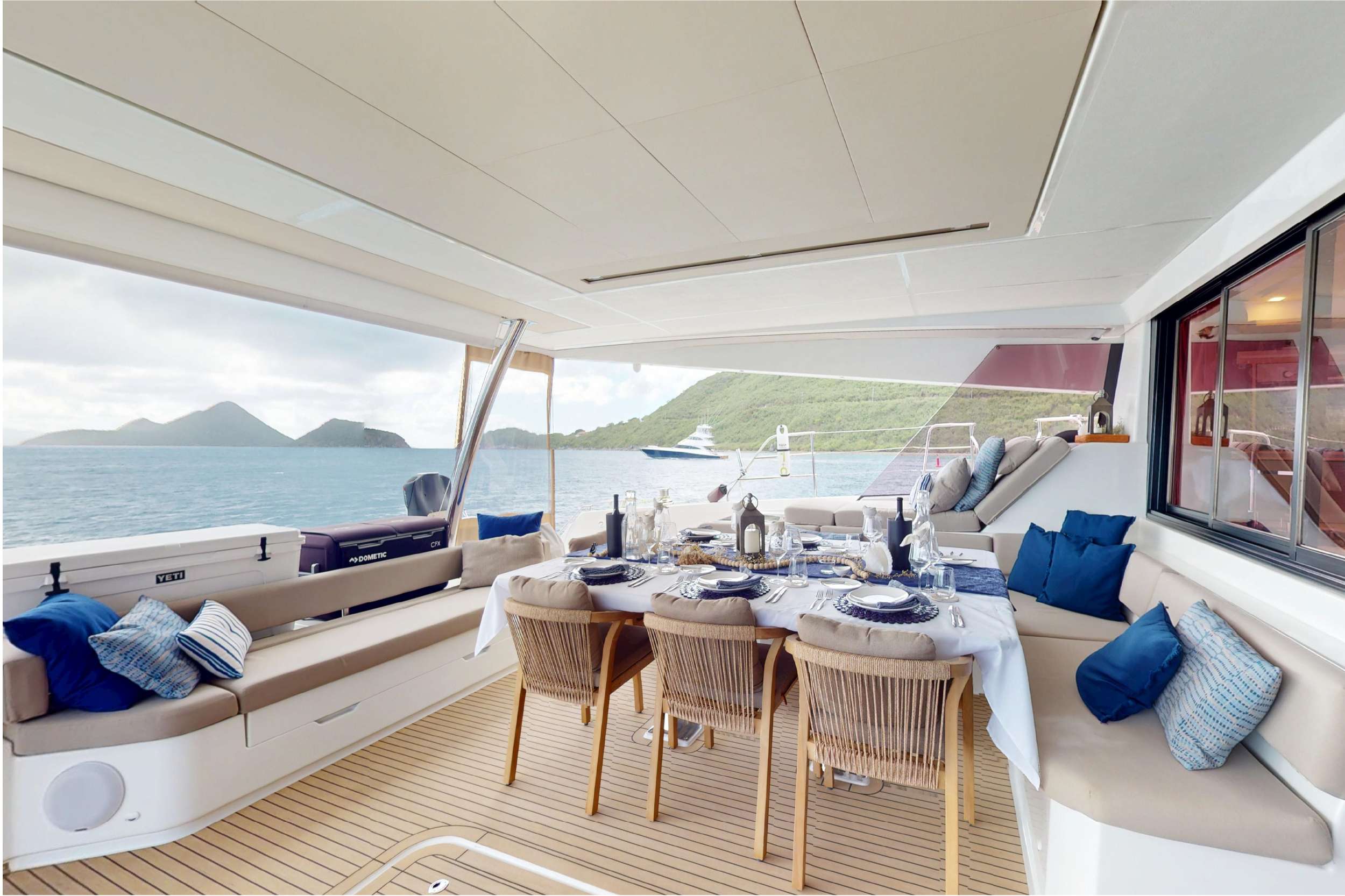 Charter Yacht SAPPHIRE - Fountaine Pajot Alegria 67 - 4 Cabins - Tortola - Anegada - Virgin Gorda - BVI - Caribbean