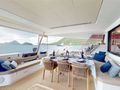 SAPPHIRE Fountaine Pajot Alegria 67 Cockpit Dining Area SAPPHIRE Fountaine Pajot Alegria 67 Cockpit Dining Area