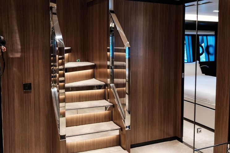 Charter Yacht ICONA - Riva 102 Corsaro Super - 5 Cabins - Mandelieu la Napoule - Cannes - Nice - Antibes - St Tropez - Monaco - The French Riviera