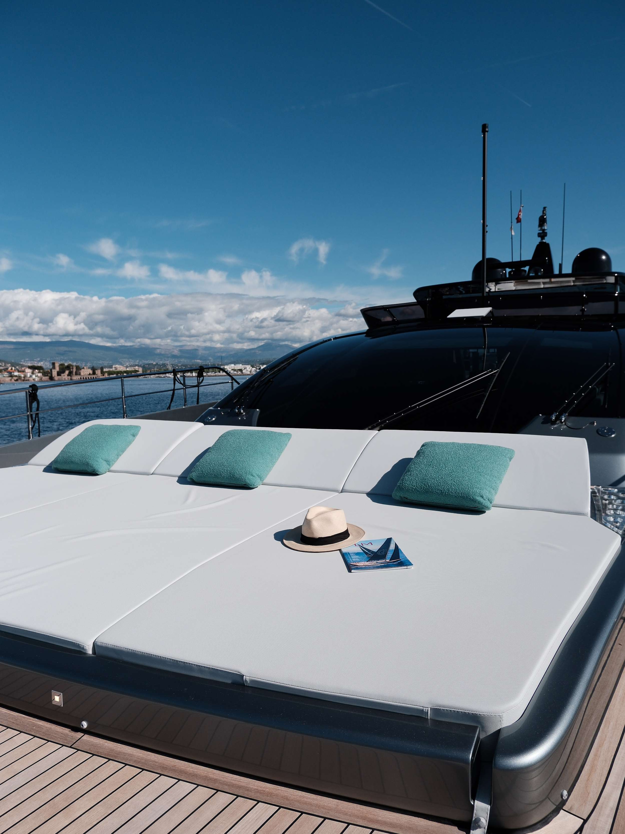 Charter Yacht ICONA - Riva 102 Corsaro Super - 5 Cabins - Mandelieu la Napoule - Cannes - Nice - Antibes - St Tropez - Monaco - The French Riviera