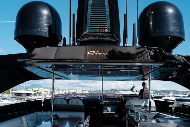 Charter Yacht ICONA - Riva 102 Corsaro Super - 5 Cabins - Mandelieu la Napoule - Cannes - Nice - Antibes - St Tropez - Monaco - The French Riviera