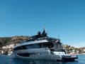 ICONA Riva 102 Corsaro Super - anchored aft shot ICONA Riva 102 Corsaro Super - anchored aft shot