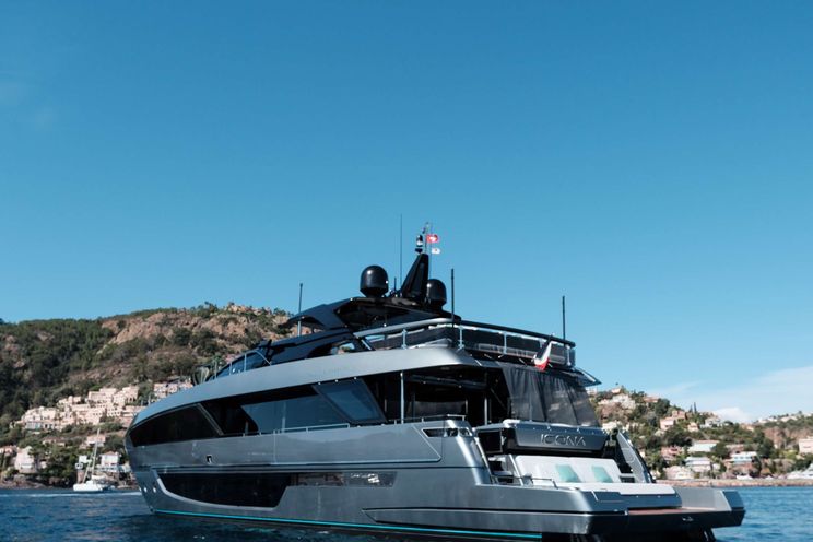 Charter Yacht ICONA - Riva 102 Corsaro Super - 5 Cabins - Mandelieu la Napoule - Cannes - Nice - Antibes - St Tropez - Monaco - The French Riviera