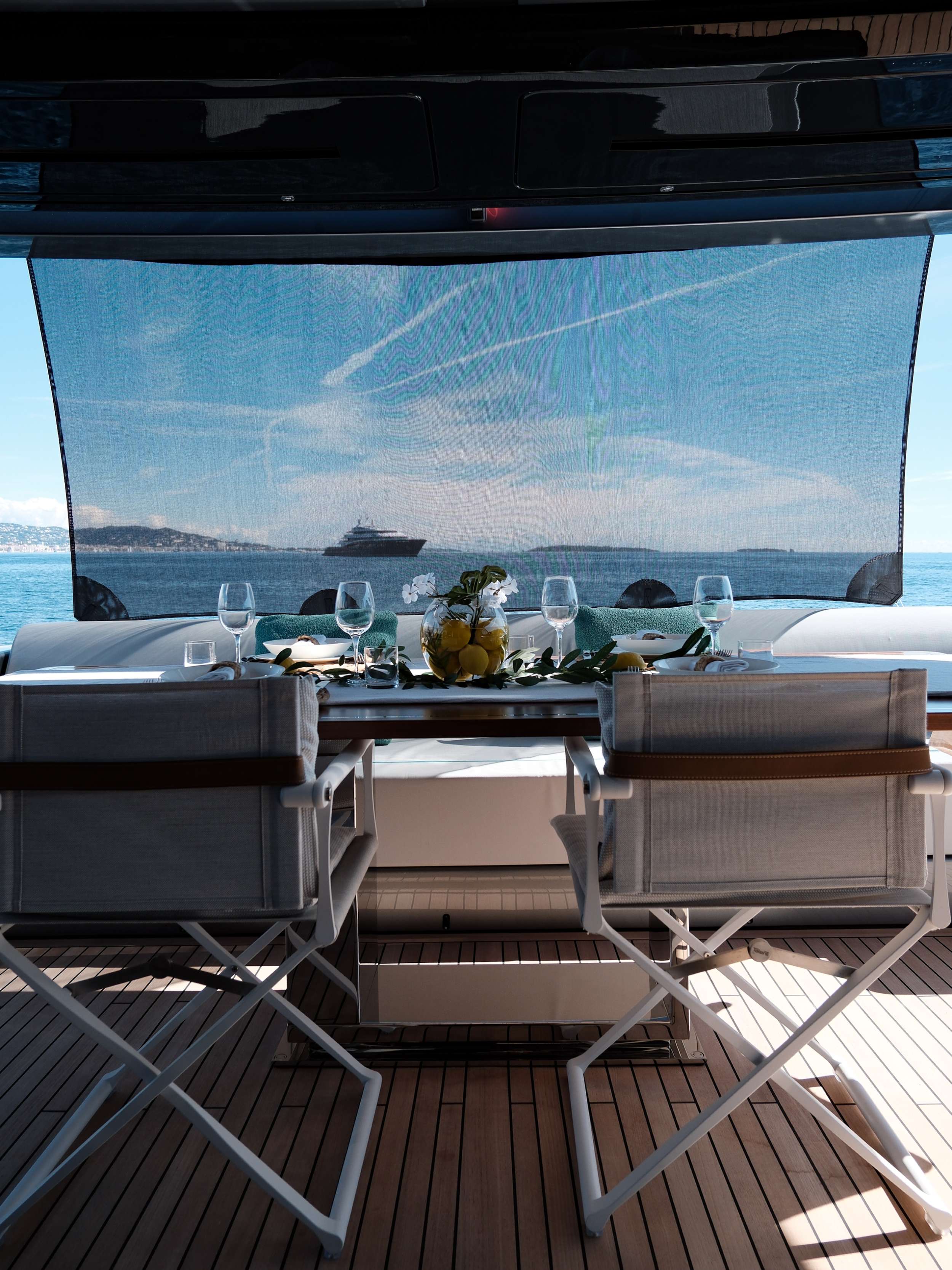 Charter Yacht ICONA - Riva 102 Corsaro Super - 5 Cabins - Mandelieu la Napoule - Cannes - Nice - Antibes - St Tropez - Monaco - The French Riviera