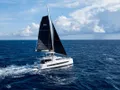 NO RUSH Bali 5.2 - cruising across the Caribbean water NO RUSH Bali 5.2 - cruising across the Caribbean water