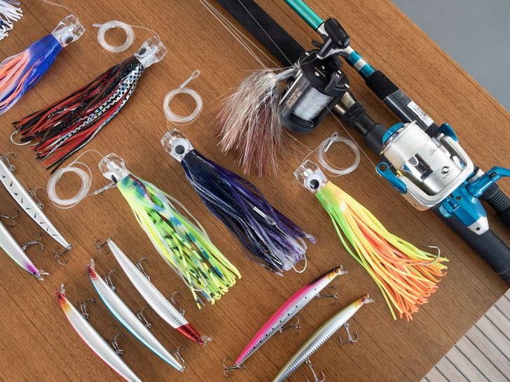 AQUANIMITY Dufour 48 - fishing gear AQUANIMITY Dufour 48 - fishing gear