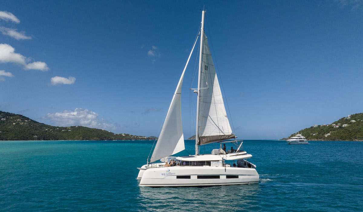 Charter Yacht AQUANIMITY - Dufour 48 - 3 Cabins - Tortola - Anegada - Virgin Gorda - BVI - Caribbean