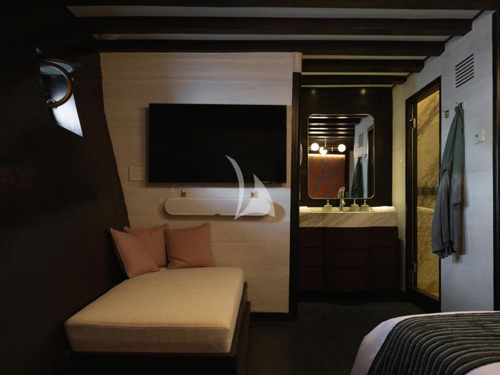 VELA Custom 50m - VIP cabin 1 seating VELA Custom 50m - VIP cabin 1 seating
