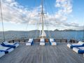THE MAJ OCEANIC Phinisi 47m - sun beds THE MAJ OCEANIC Phinisi 47m - sun beds