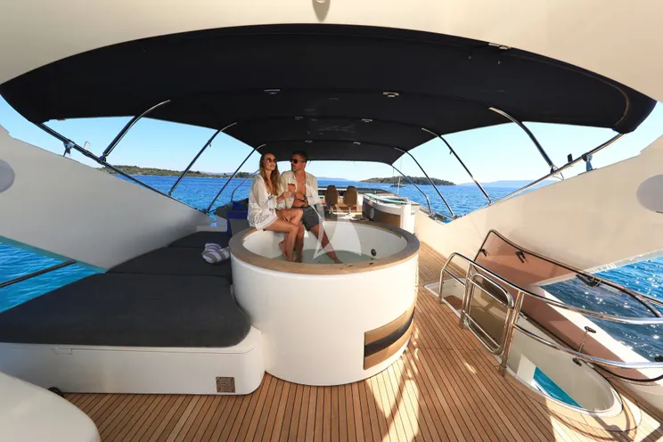 Charter Yacht INSIEME - Princess 85 Fly - 4 Cabins - Trogir - Split - Hvar - Croatia